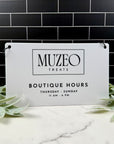 Store Hours Door Sign