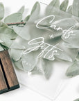 Cards and Gifts, Wedding Signs, Baby Shower Signs, Wedding Gifts, Wedding Cards, Acrylic Sign