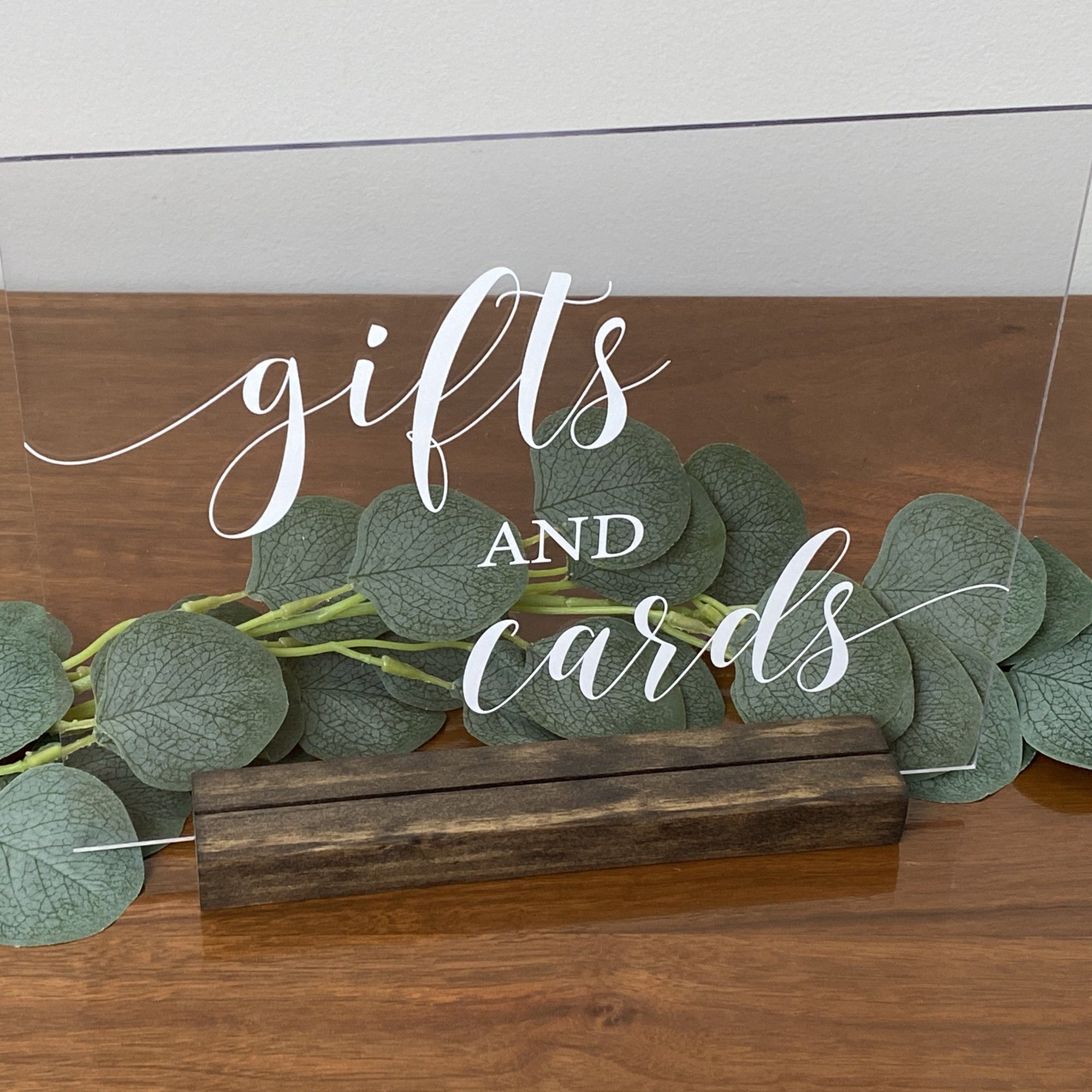 Gifts and Cards Acrylic