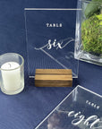 Acrylic Wedding Table Numbers