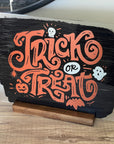 Trick or Treat Halloween Sign