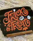 Trick or Treat Halloween Sign