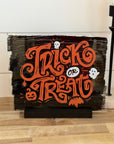 Trick or Treat Halloween Sign