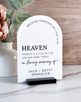 In Loving Memory Wedding Family Memorial Sign