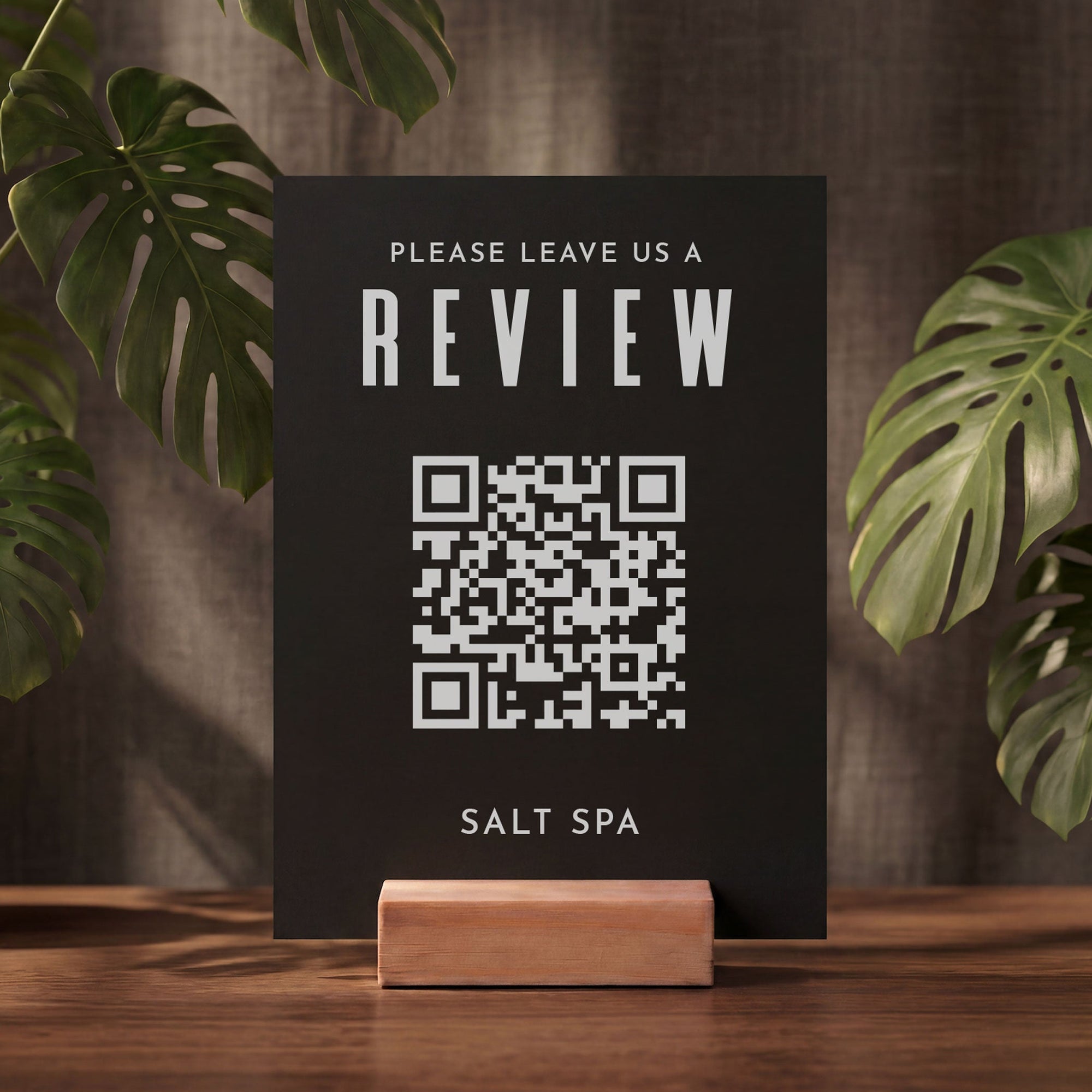 Leave a Review Business Sign