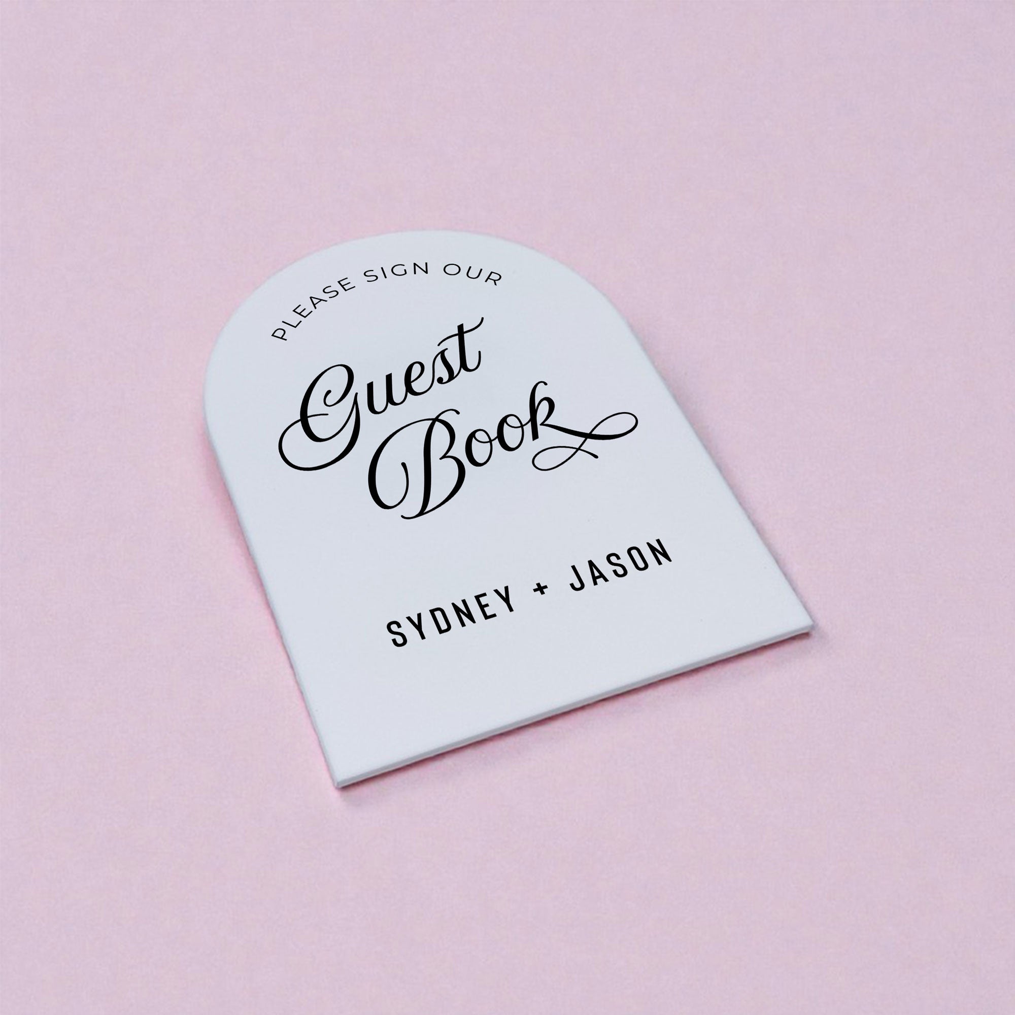 Please sign our Guest Book wedding