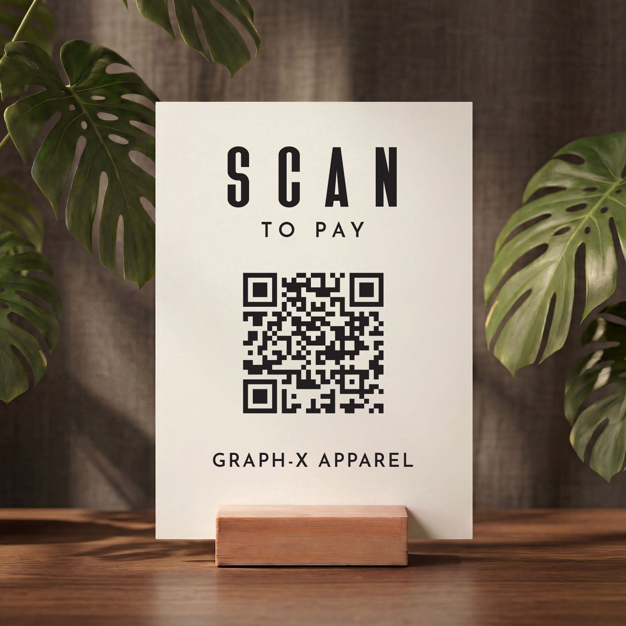Scan to Pay Sign