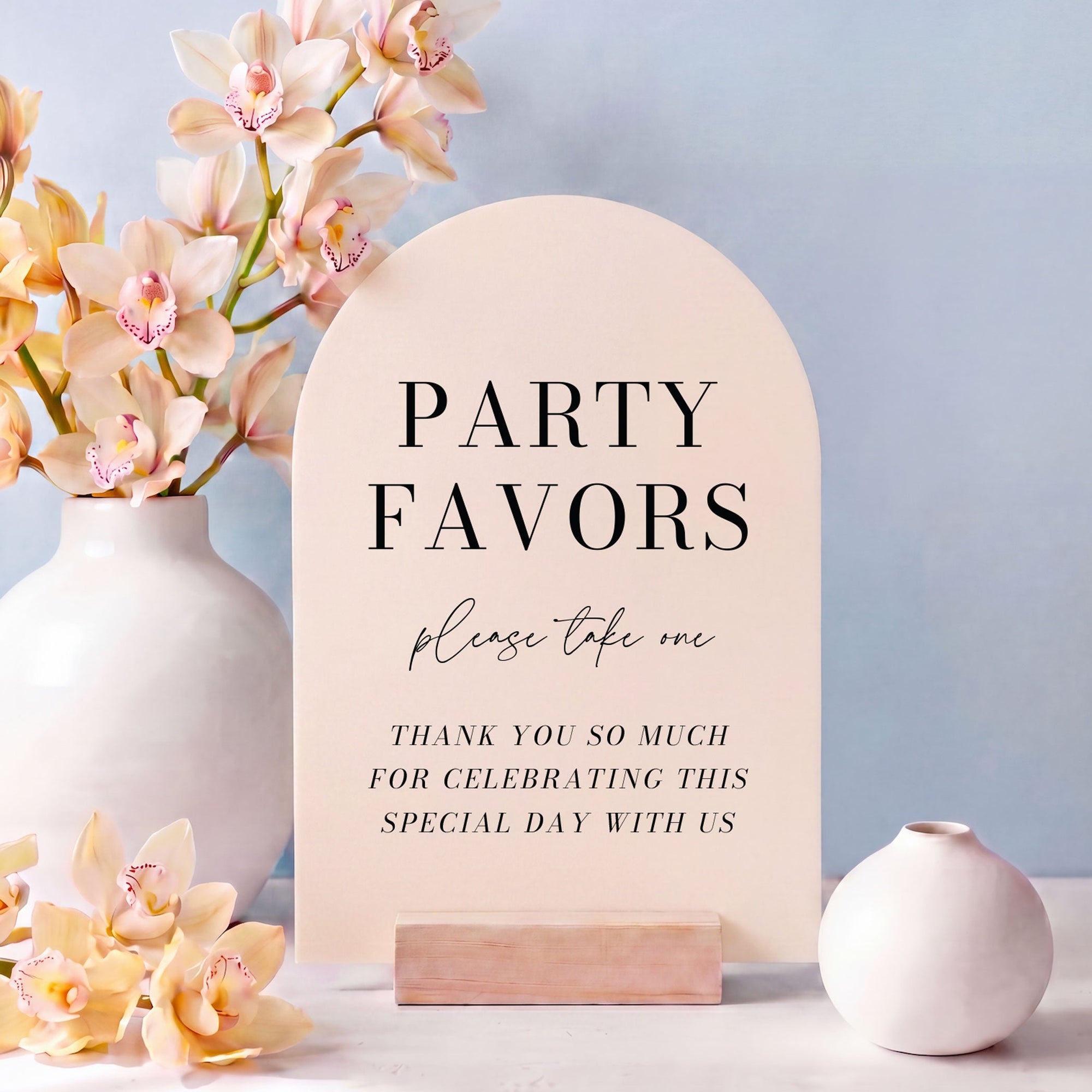 Party Favors Sign