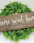 Home Sweet Home Sign - Willow + Barn