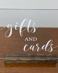 Acrylic Gifts and Cards Sign - WIL008 - Willow + Barn